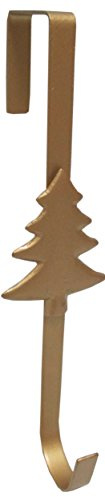Christmas Concepts® 290mm (11.4) Christmas Metal Wreath Hanger - Gold Tree Design