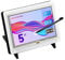 Waveshare 5 inch Resistive Touch Screen LCD(B) 800*480 High Resolution HDMI USB Interface With Bicolor Bracket Case For Raspberry Pi 4/3 Model B/3B+/BB BLACK/Banana Pi Work as Computer Monitor for Windows 10/8.1/8/7