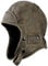 Sterkowski Bridman Echt Leder Pilotenmütze Trappermütze 60/61 cm Antik-Schwarz