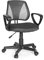 hjh OFFICE 725102 Kinder- und Jugenddrehstuhl KIDDY CD Netzstoff Grau höhenverstellbare Rückenlehne, Stuhl mit Armlehnen