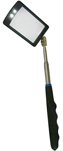 AB Tools Telescopic Inspection Mirror with 2 LED lights for Garages Mechanics HB198 Etc
