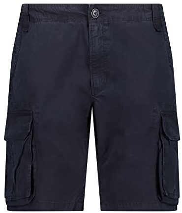 CMP Herren Hosen Bermuda 3U66477, Black Blue, 48, 3U66477