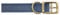 Ancol Timberwolf Premium Leather Dog Collar - Comfortable Durable Pet Training Accessory - Blue Bridle Leather - Soft Supple Waterproof Treated - 50-59cm Size 7