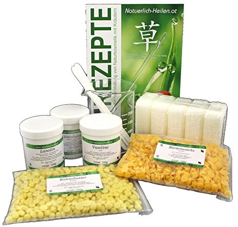 Naturkosmetik selber machen - Starterset - Rezepte für die Naturkosmetik aus Kräutern Schönheitspflege von Kopf bis Fuß selber machen