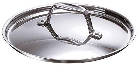 Beka Chef – Deckel aus Edelstahl 18/10 – 16 cm – kompatibel mit Töpfen, Kochtöpfen und Schmorpfannen – Überlaufschutz