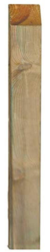 PALO QUADRATO PALI IN LEGNO DI PINO IMPREGNATO CM7X7X210H PER GIARDINO