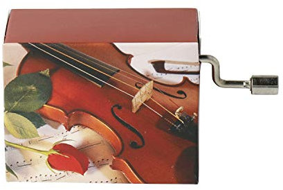 mugesh Spieluhr Happy Birthday to You - Violine - Schönes Geschenk für Musiker