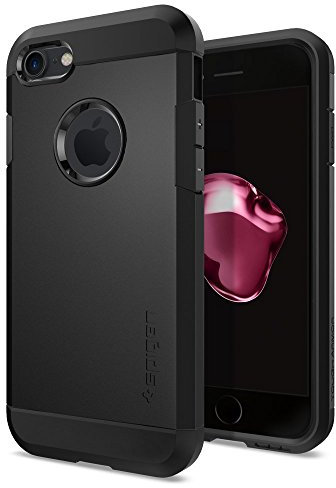 SPIGEN Tough Armor HEAVY DUTY Extreme Protection Rugged Slim Dual Layer Protective Cover Case for Apple iPhone 7 - Black