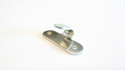 25 x ganci di ancoraggio zincati 65 x 20 mm per camion, telone di rimorchio, telone