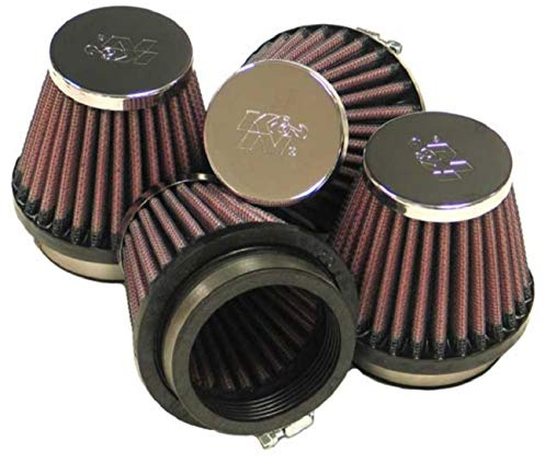K&N Universal Clamp-On Air Filter: High Performance, Premium, Replacement Engine Filter: Flange Diameter: 2.125 In, Filter Height: 2.75 In, Flange Length: 0.625 In, Shape: Round Tapered, RC-2344