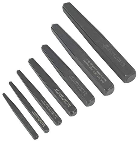 Sealey AK720 7 Piece Square Type Screw Extractor Set
