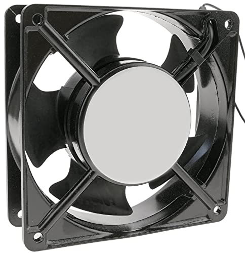 BeMatik - Ventilador de chasis 120x120x38 mm de 220 VAC para caja de ordenador con rodamiento de bolas