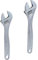 KS TOOLS 577.0299 Jeu de 2 Clés à Molette, 10 - 12 Chromé Satiné