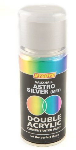 Hycote Vauxhall Astro Silver Metallic Touch Up Aerosol, 150ml