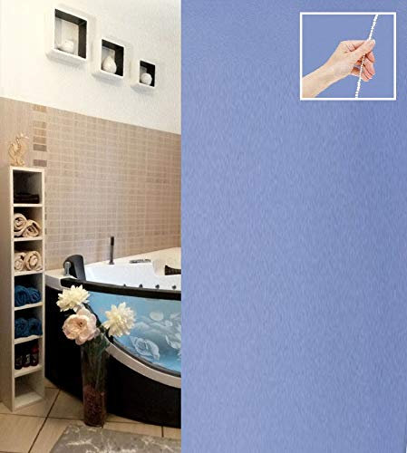 Kleine Wolke 3316720744 DV-Rollo Duschrollo, 140 x 240 cm, blau