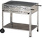 DPS3 Profi Gastro Holzkohlegrill Holzkohlebräter Edelstahl, mobil