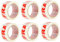 Packatape Fragile Packing Tape for Parcels and Boxes - Heavy Duty Fragile Packaging Tape Provides a Strong, Secure and Sticky Seal for your Boxes, 6 Rolls Per Pack, 48MM x 66M