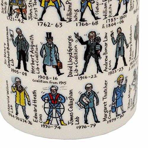 McLaggan Smith Mugs Tasse, Motiv: verschiedene Britische Premierminister