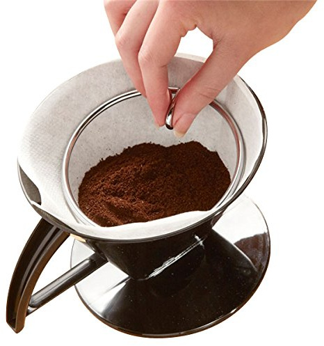 BRIX Kaffeefilter (Ring) - COFFEE_FILTER - Filter - 1 Stück - Silber - Kaffeekocher - 10 cm