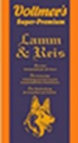 Vollmer's 37151 Hundefutter Lamm und Reis 5 kg