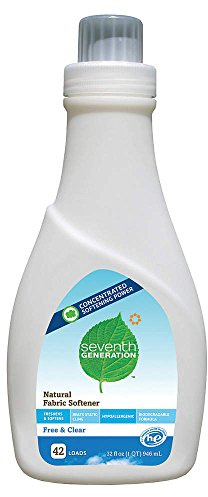 SEV22833 - Free amp; Clear Natural Liquid Fabric Softener, Neutral, 32oz, Bottle by Seventh Generation
