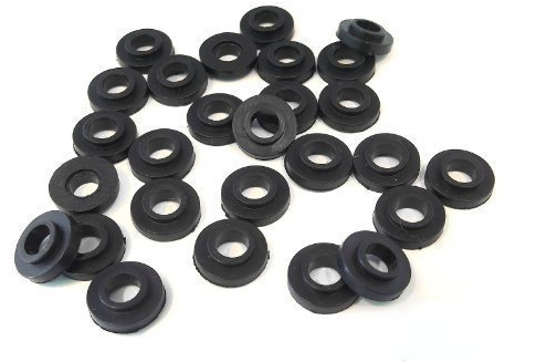 Tattoo Machine Plastic Insulating Shoulder washers 4mm Hole 50 Pack