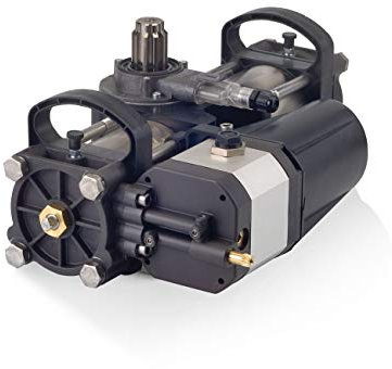 1 x Motorisation hybride enterrée pour portail battant FAAC S800H CBAC 180° (24V).