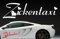 (100x28cm) kupfer-metallic (gespiegelt) - Z102 'Zickentaxi' - Autoaufkleber Spruch lustig Heckscheibe Motorhaube Autofolie