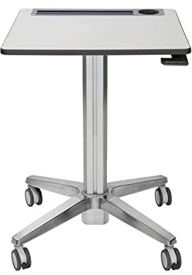 Ergotron LearnFit Rectangular Adjustable Stand for Laptop - Black