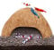 SunGrow Bio Coco Shrimp Cave: Komfortables Versteck für Garnelen: Perfekte Zuchtumgebung: Natürlich hübsch und ungiftig: Einzigartige Aquarium Dekoration