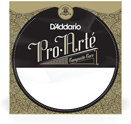 D'Addario J4604C Pro-Arte Nylon Hard Tension Single Fourth String for Classical Guitar