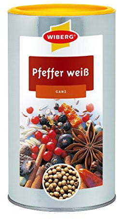 Wiberg Pfeffer weiß ganz 1200ml in der Aromabox