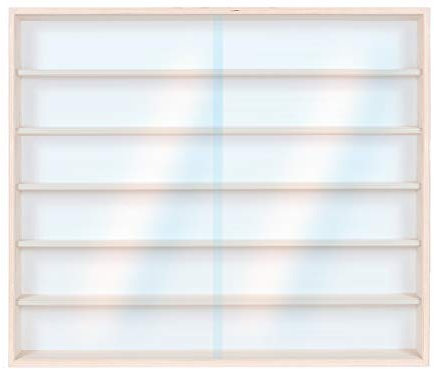 Alsino Sammlervitrine Hängevitrine V-12a Vitrine Spur HO Setzkasten Regal 90 cm H0