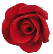 Cake Company Feinzuckerrosen 50 Stück rot 1er Pack (1 x 172 g)