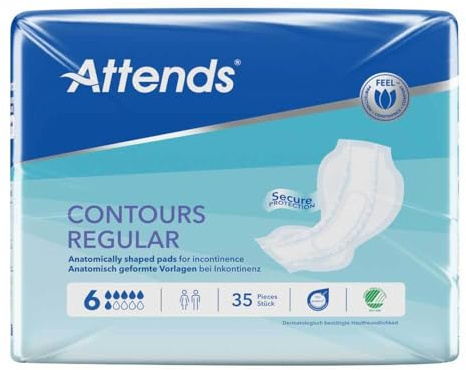 ATTENDS Contours Regular 6 Vorlage 35 St
