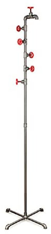 Balvi Porte-Manteau Pipeline en Forme de canalisation Fer 185x50 cm