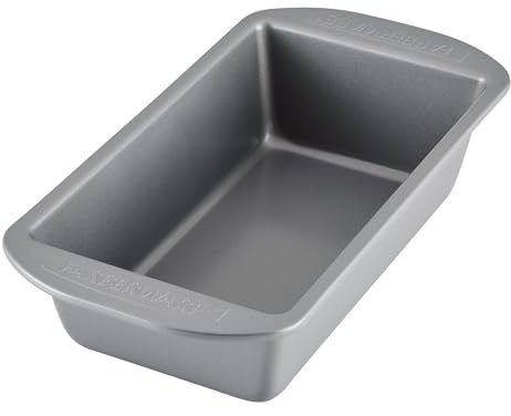 Farberware Bakeware 52105 9 x 5-Inch Nonstick Loaf Pan, Gray