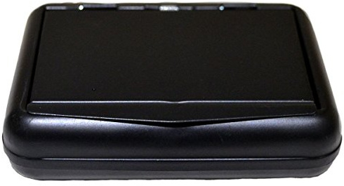 TI3300R - 2oz Matt Black With Paper Holder Tobacco Tin