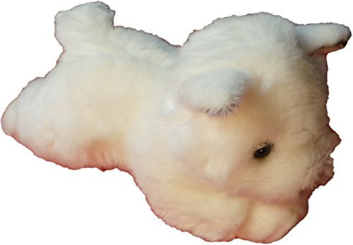 Aurora - Westie der Hund - Kuscheltier - Weiß/Mehrfarbig