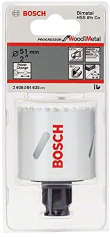 Bosch Pro Lochsäge Progressor mit Power-Change-Adapter (Ø 51 mm)
