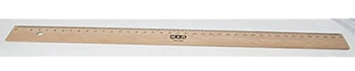 M+R 719400000 Lineal Holz 40 cm Buche Metalleinlage