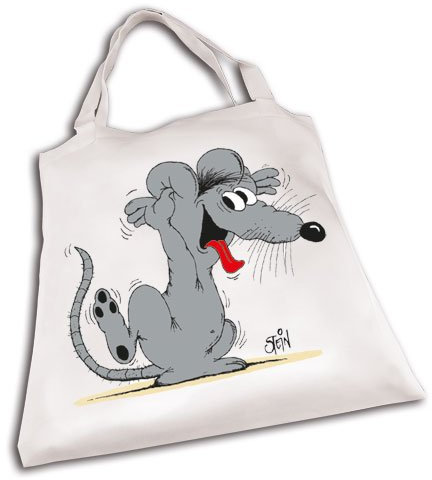 Uli Stein Stofftasche Freche Maus