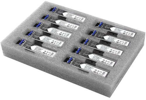 StarTech Cisco GLC-LH-SMD Compatible SFP Module, 1GbE (GLCLHSMD10ST)