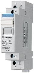 Finder 22.22.8.008.4000 Industrierelais Nennspannung: 8 V/AC Schaltstrom (max.): 20 A 2 Schließer 1 St.