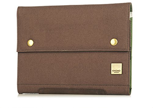 Knomo Knomad Air tragbarer Organizer für Tablet, Smartphone und Zubehӧr (10 Zoll) – braun