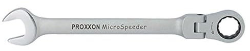 PROXXON 23061 MicroSpeeder Ringmaul Ratschenschlüssel mit selbsthemmendem Gelenk Schlüsselweite 24mm