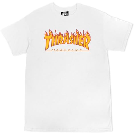 Thrasher Herren Flamme T-Shirt