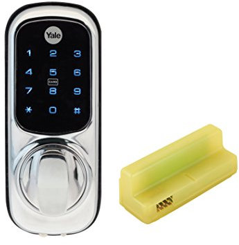 Yale YD-01-CON-YALE-CH Keyless Connected Smart Door Lock with Yale Connected Module – For SR Home Alarm Systems.