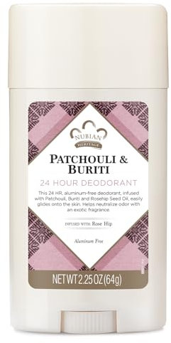 Nubian Heritage - 24 Patschuli und Buriti der Stunde Deodorant – 670 ml.