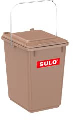 Sulo Bioboy Haushaltsmülleimer 10L Braun RAL8025